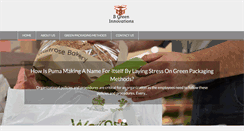 Desktop Screenshot of bgreeninnovations.com
